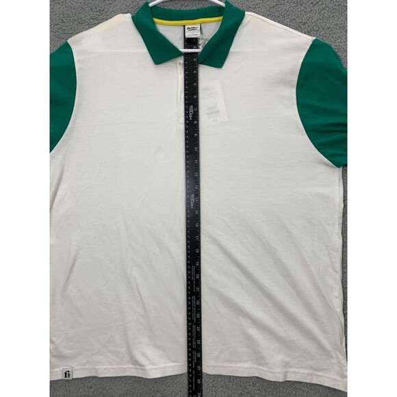 NWT BCI FIELDER BONOBOS Large (L) Contrast Green White Short Sleeve Polo Shirt - Picture 6 of 7